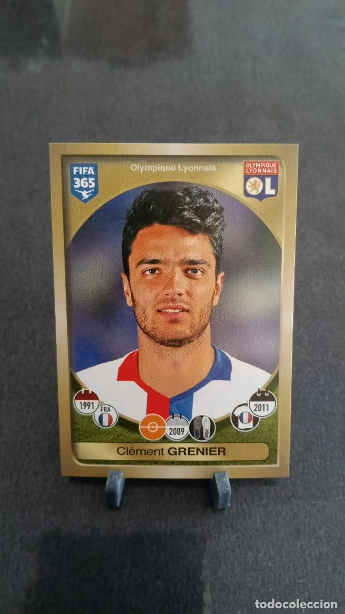 Cromos de f&uacute;tbol: Grenier 142 Olympique de Lyon 2016 2017 Fifa 365 Sin Pegar
