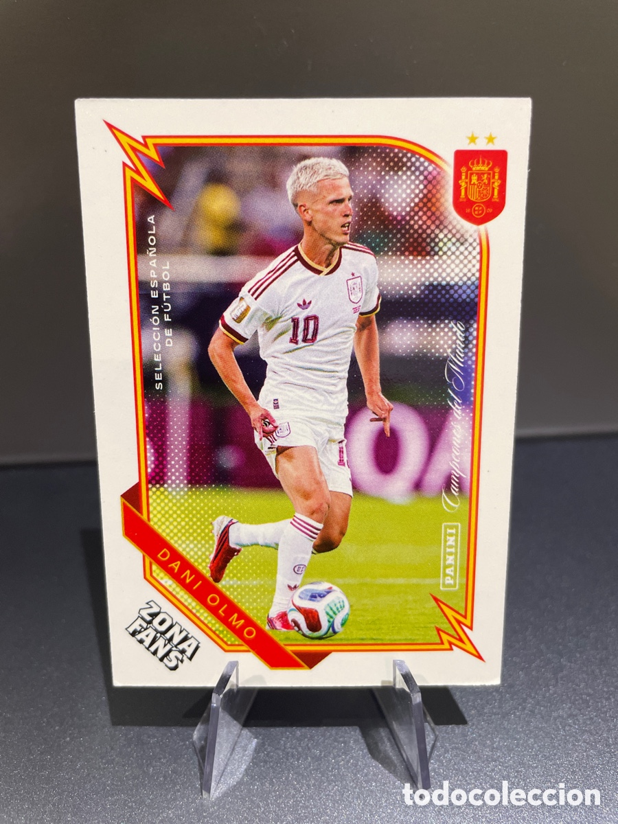 Football Stickers: Dani Olmo 42 Zona Fans Pasion Espa&ntilde;a Panini Club 2026 Seleccion Espa&ntilde;ola