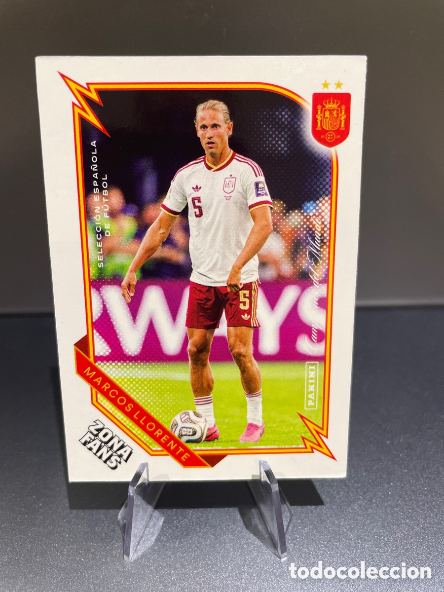 Football Stickers: Marcos Llorente 33 Zona Fans Pasion Espa&ntilde;a Panini Club 2026 Seleccion Espa&ntilde;ola
