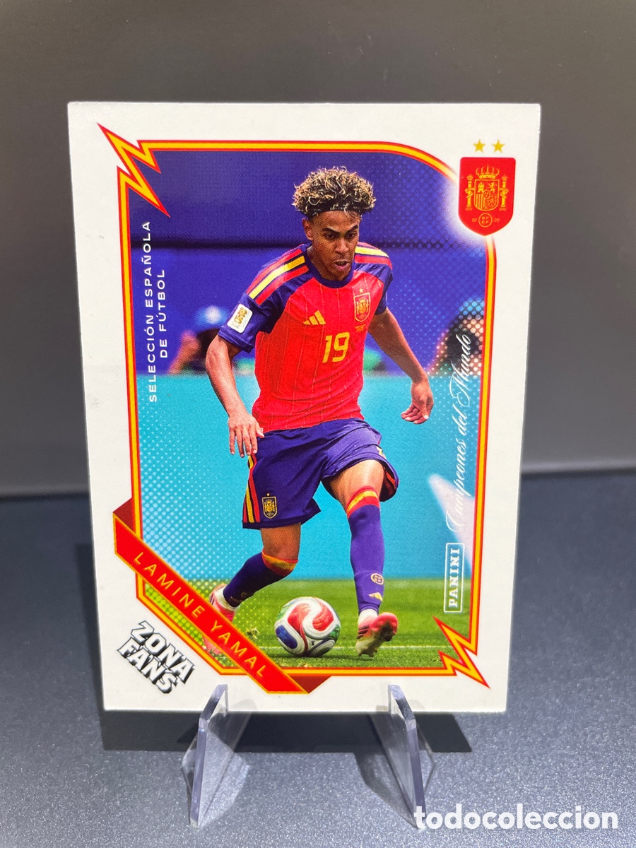 Fu&szlig;ball-Sticker: Lamine Yamal 41 Zona Fans Pasion Espa&ntilde;a Panini Club 2026 Seleccion Espa&ntilde;ola