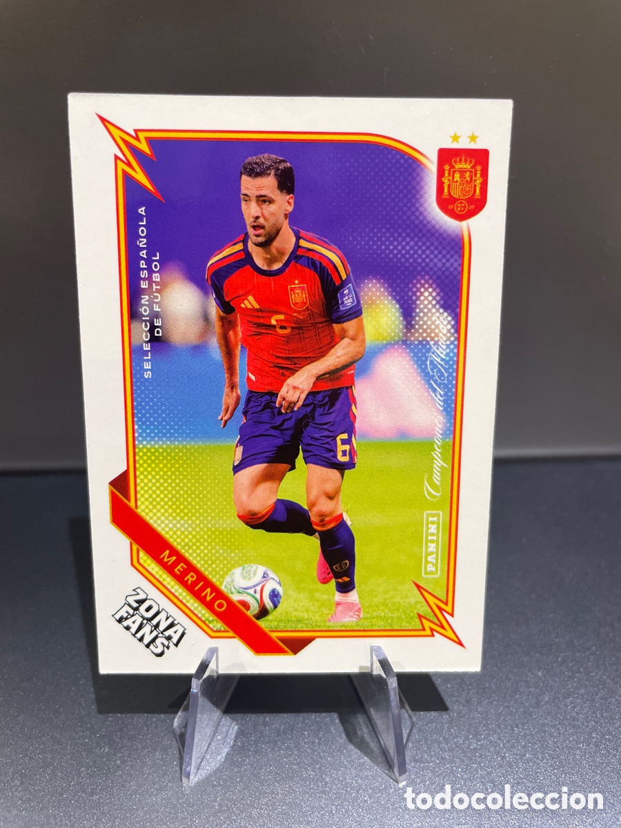 Fu&szlig;ball-Sticker: Mikel Merino 40 Zona Fans Pasion Espa&ntilde;a Panini Club 2026 Seleccion Espa&ntilde;ola