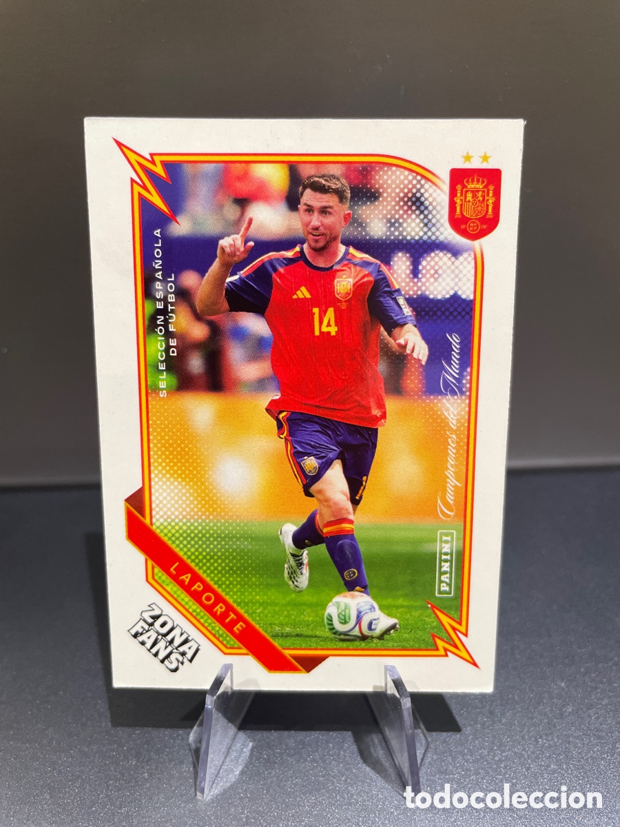 Fu&szlig;ball-Sticker: Laporte 34 Zona Fans Pasion Espa&ntilde;a Panini Club 2026 Seleccion Espa&ntilde;ola