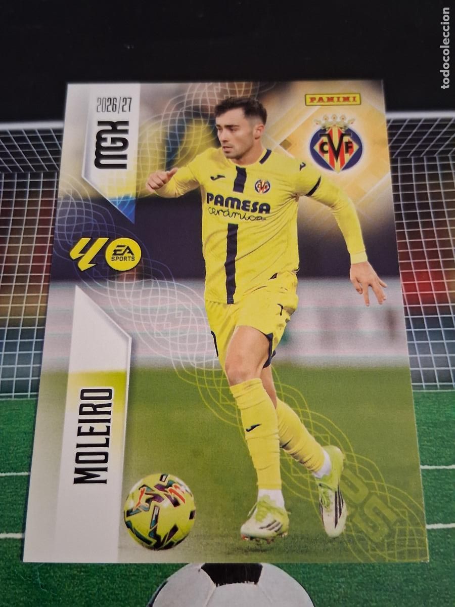 Figurine di Calcio: 373 MOLEIRO VILLARREAL CROMOS MEGACRACKS MGK LIGA FUTBOL PANINI 2026 2027 26 27