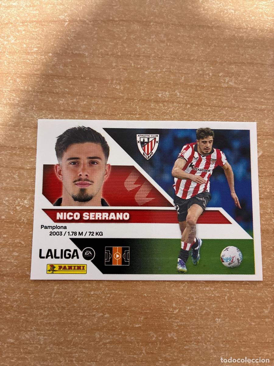 Cromos de f&uacute;tbol: 15 NICO SERRANO ATHLETIC CLUB LIGA ESTE 2026 2027