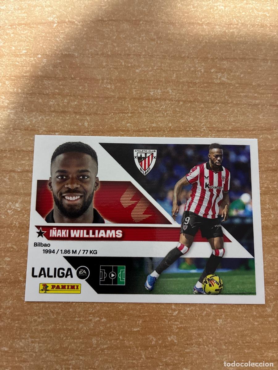Cromos de f&uacute;tbol: 19 I&Ntilde;AKI WILLIAMS ATHLETIC CLUB LIGA ESTE 2026 2027