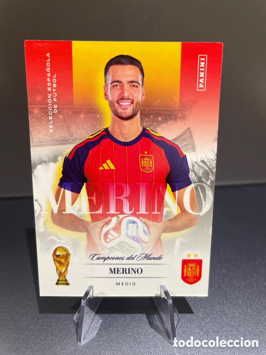 Fu&szlig;ball-Sticker: Mikel Merino 10 Pasion Espa&ntilde;a Panini Club 2026 Seleccion Espa&ntilde;ola