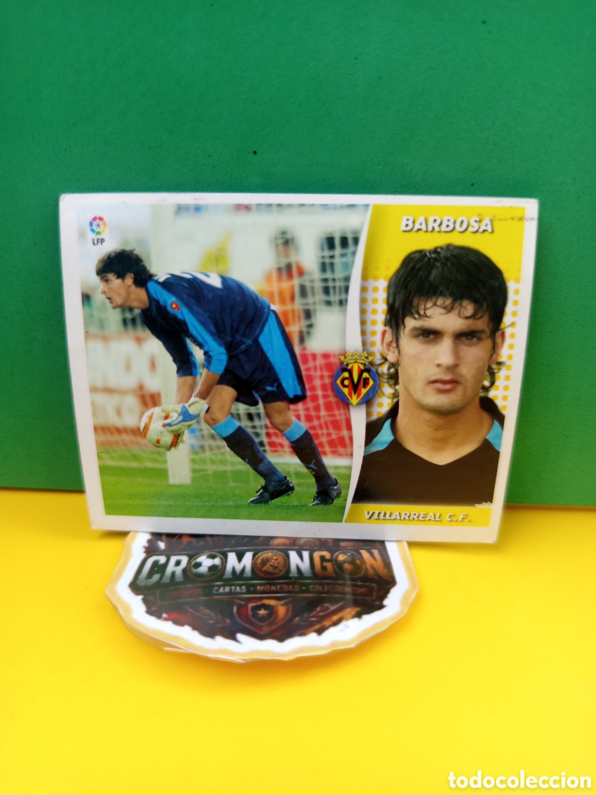 Fu&szlig;ball-Sticker: ❇️ CROMO ⚽ BARBOSA VILLARREAL LIGA 2006 2007 06 07 ED ESTE SIN PEGAR ❇️