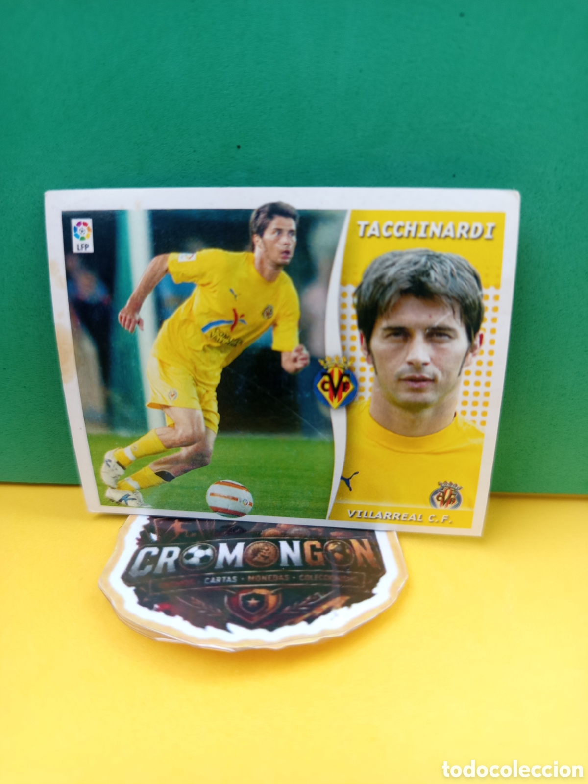 Fu&szlig;ball-Sticker: ❇️ CROMO ⚽ TACCHINARDI VILLARREAL LIGA 2006 2007 06 07 ED ESTE SIN PEGAR ❇️