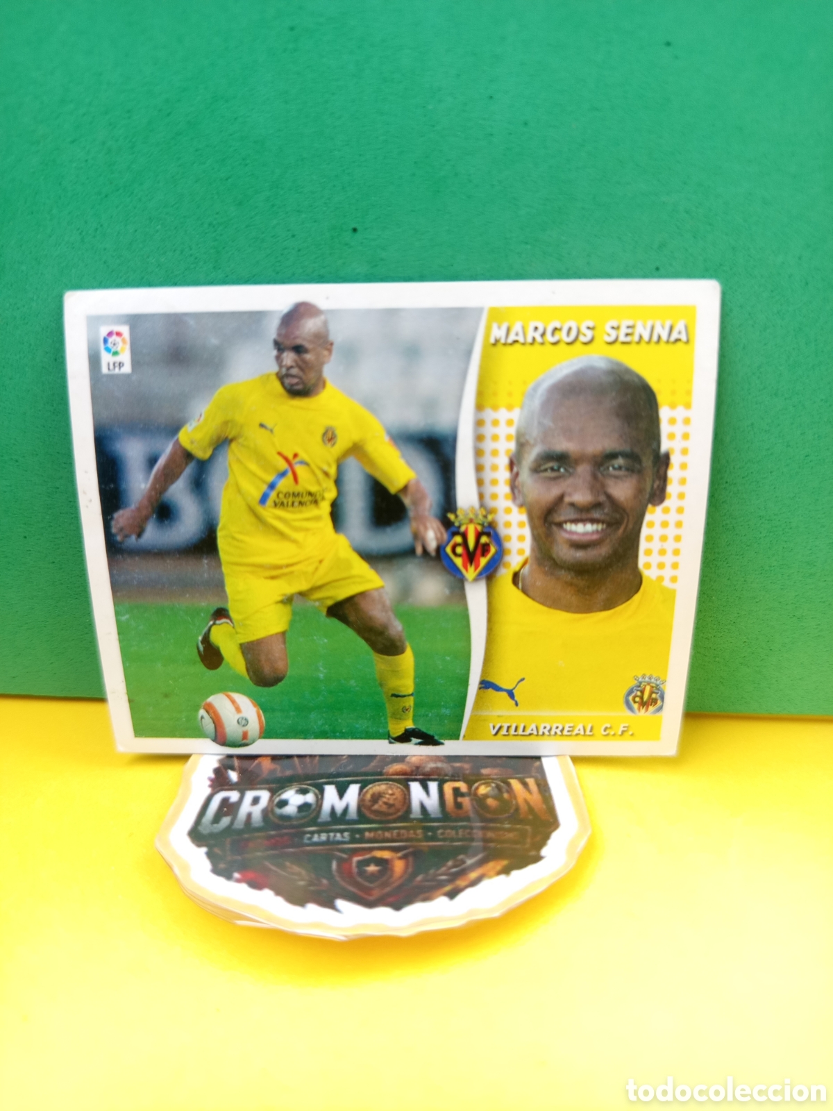 Fu&szlig;ball-Sticker: ❇️ CROMO ⚽ MARCOS SENNA VILLARREAL LIGA 2006 2007 06 07 ED ESTE SIN PEGAR ❇️
