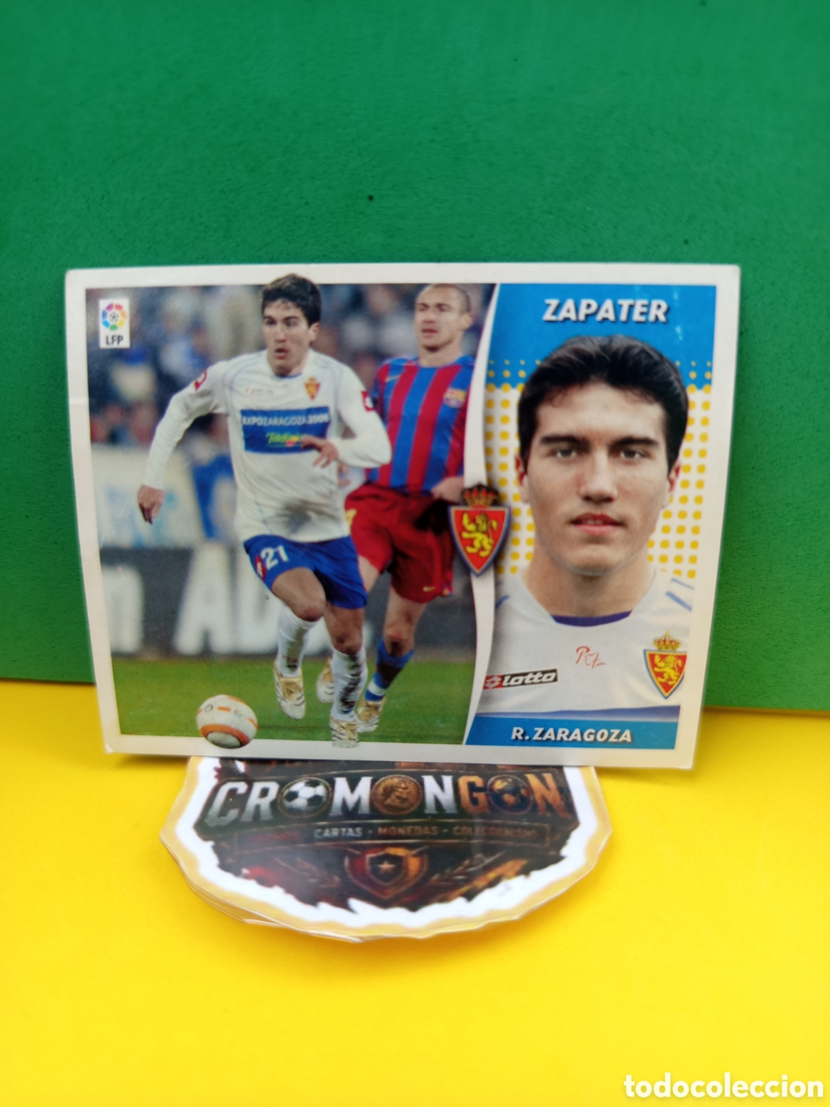 Fu&szlig;ball-Sticker: ❇️ CROMO ⚽ ZAPATER GETAFE LIGA 2006 2007 06 07 ED ESTE SIN PEGAR ❇️