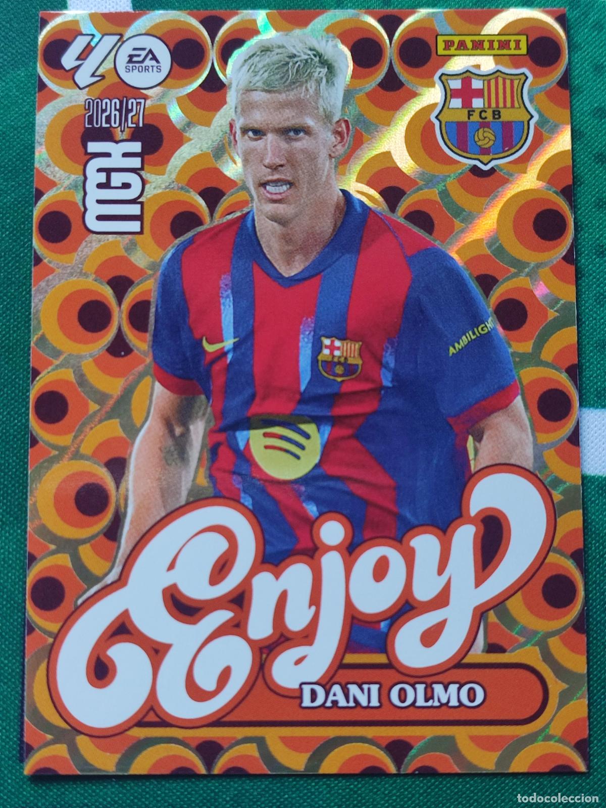 Fu&szlig;ball-Sticker: 381 Dani Olmo FC Barcelona Enjoy MEGACRACKS 2026 2027 - 26 27 MGK