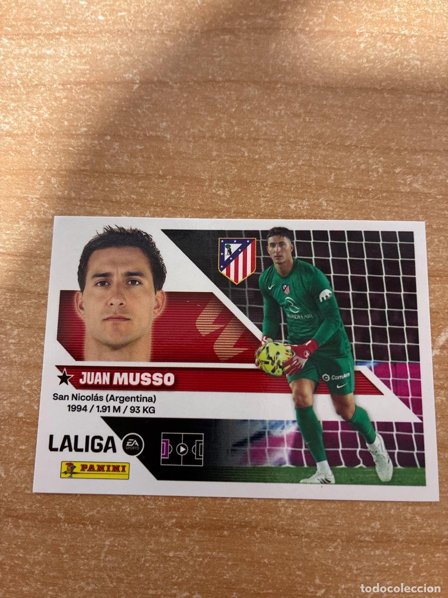 Cromos de f&uacute;tbol: 4 MUSSO ATL&Eacute;TICO MADRID LIGA ESTE 2026 2027