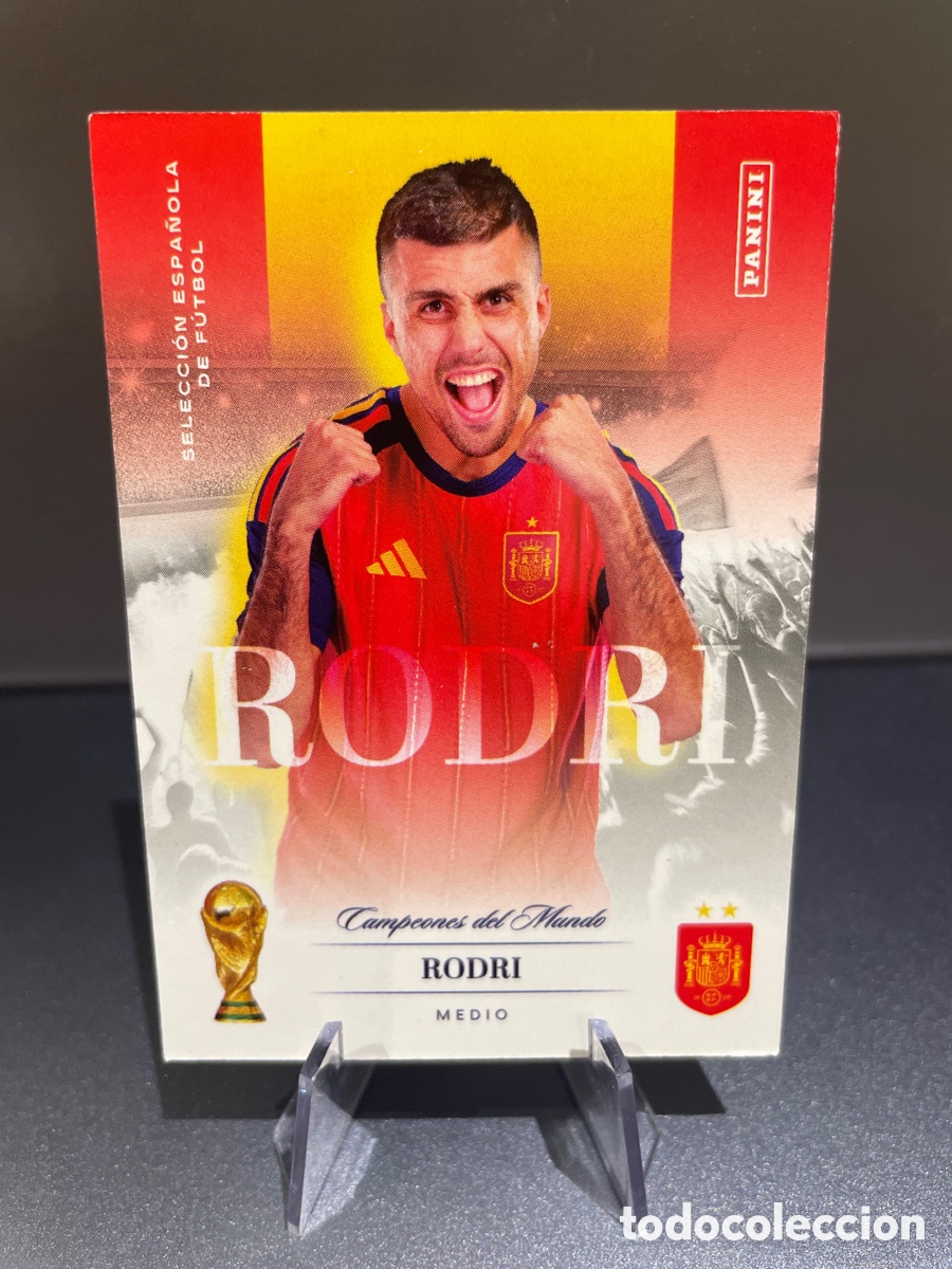Fu&szlig;ball-Sticker: Rodri 20 Pasion Espa&ntilde;a Panini Club 2026 Seleccion Espa&ntilde;ola