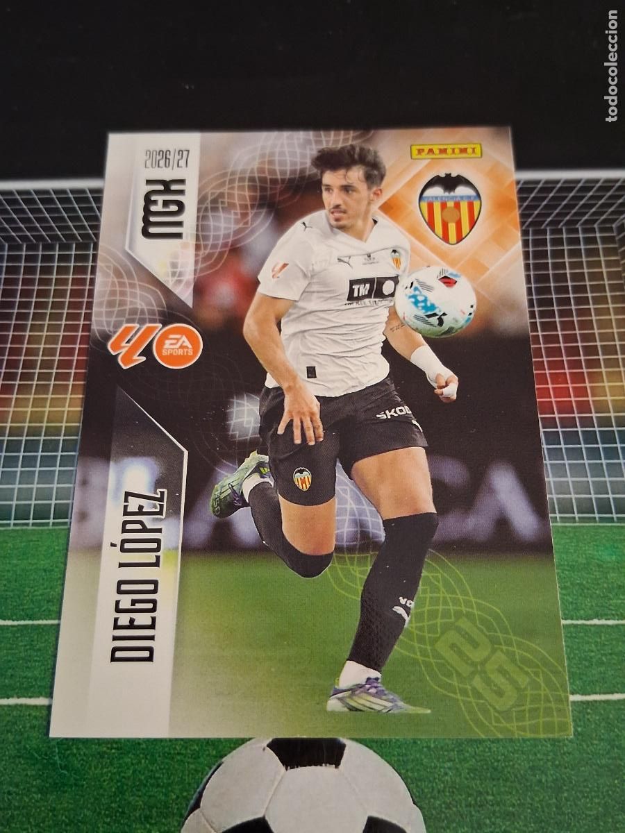 Cromos de f&uacute;tbol: 359 DIEGO LOPEZ VALENCIA CROMOS MEGACRACKS MGK LIGA FUTBOL PANINI 2026 2027 26 27