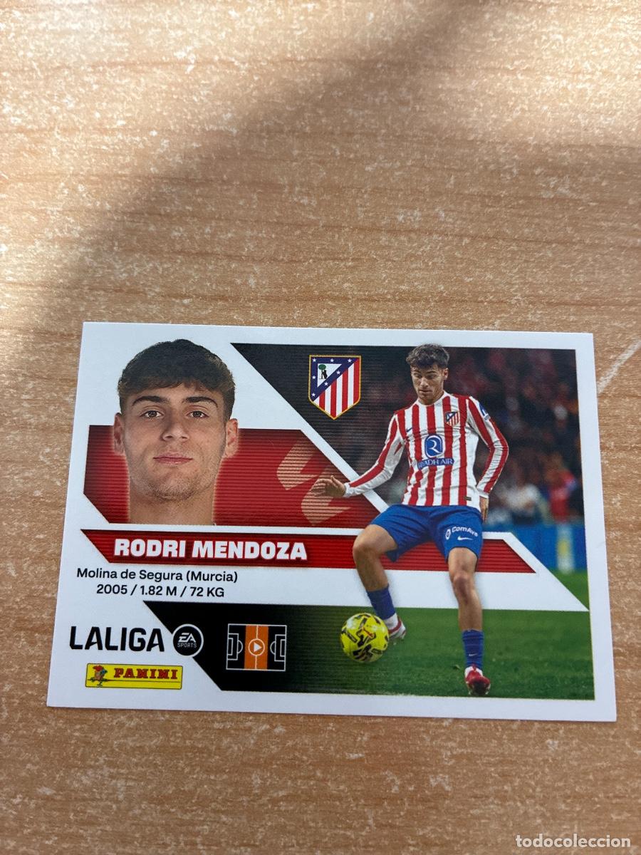 Cromos de f&uacute;tbol: 14 A RODRI MENDOZA ATL&Eacute;TICO MADRID LIGA ESTE 2026 2027