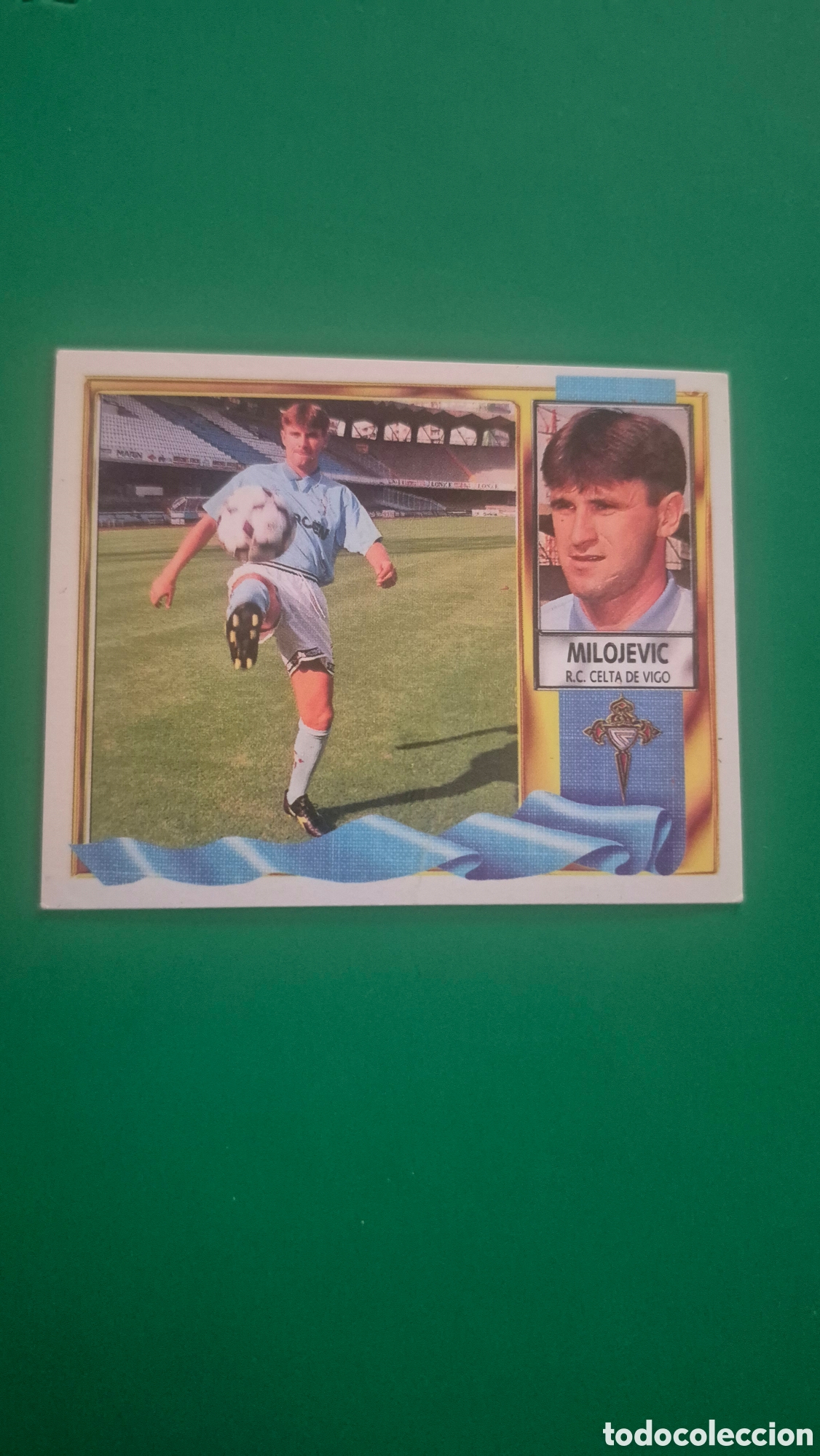 Cromos de f&uacute;tbol: CROMO LIGA 1995 1996 95 96 EDICIONES ESTE ULTIMOS FICHAJES N 1 MILOJEVIC CELTA NUNCA PEGADO