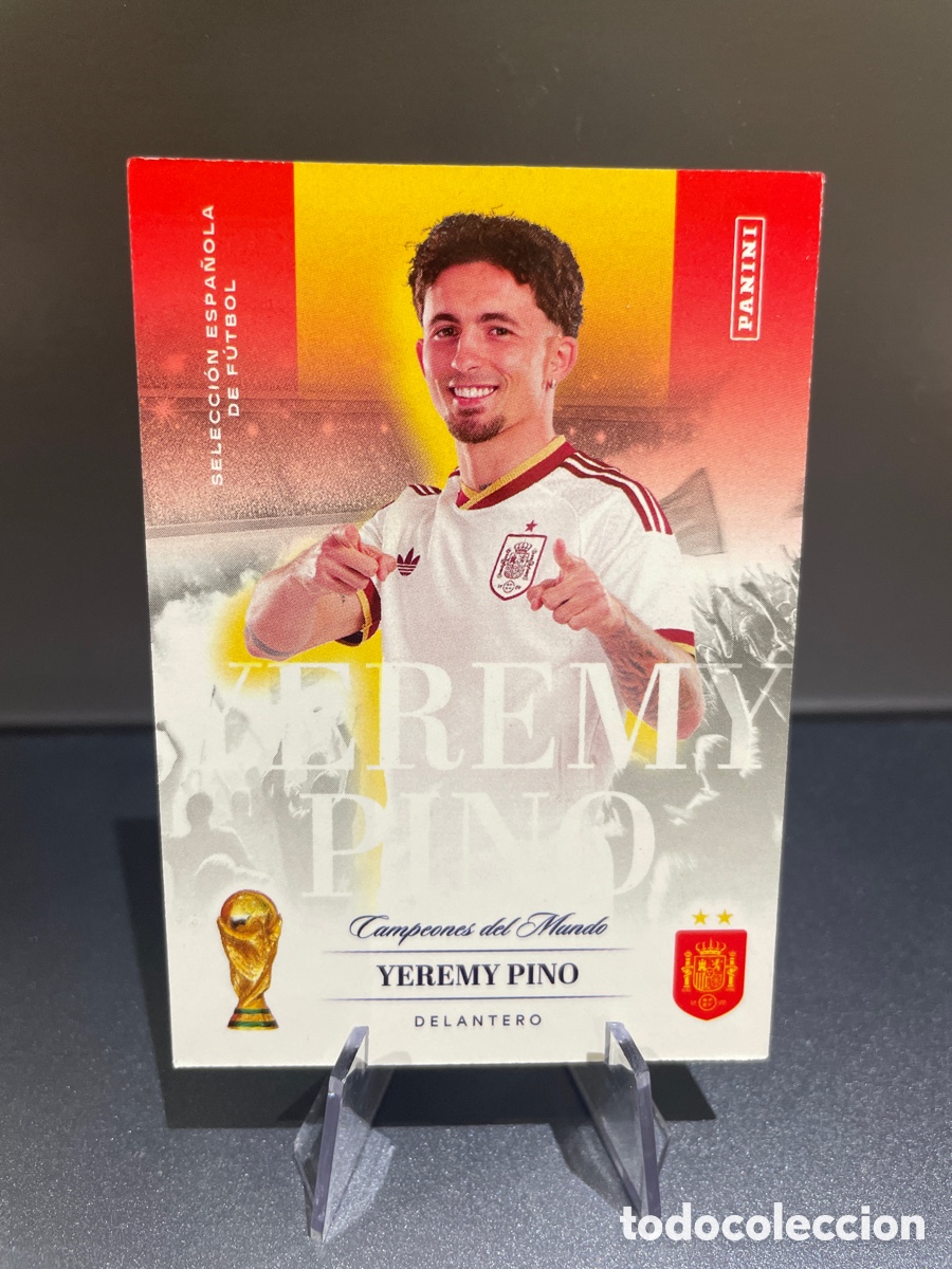 Fu&szlig;ball-Sticker: Yeremy Pino 15 Pasion Espa&ntilde;a Panini Club 2026 Seleccion Espa&ntilde;ola