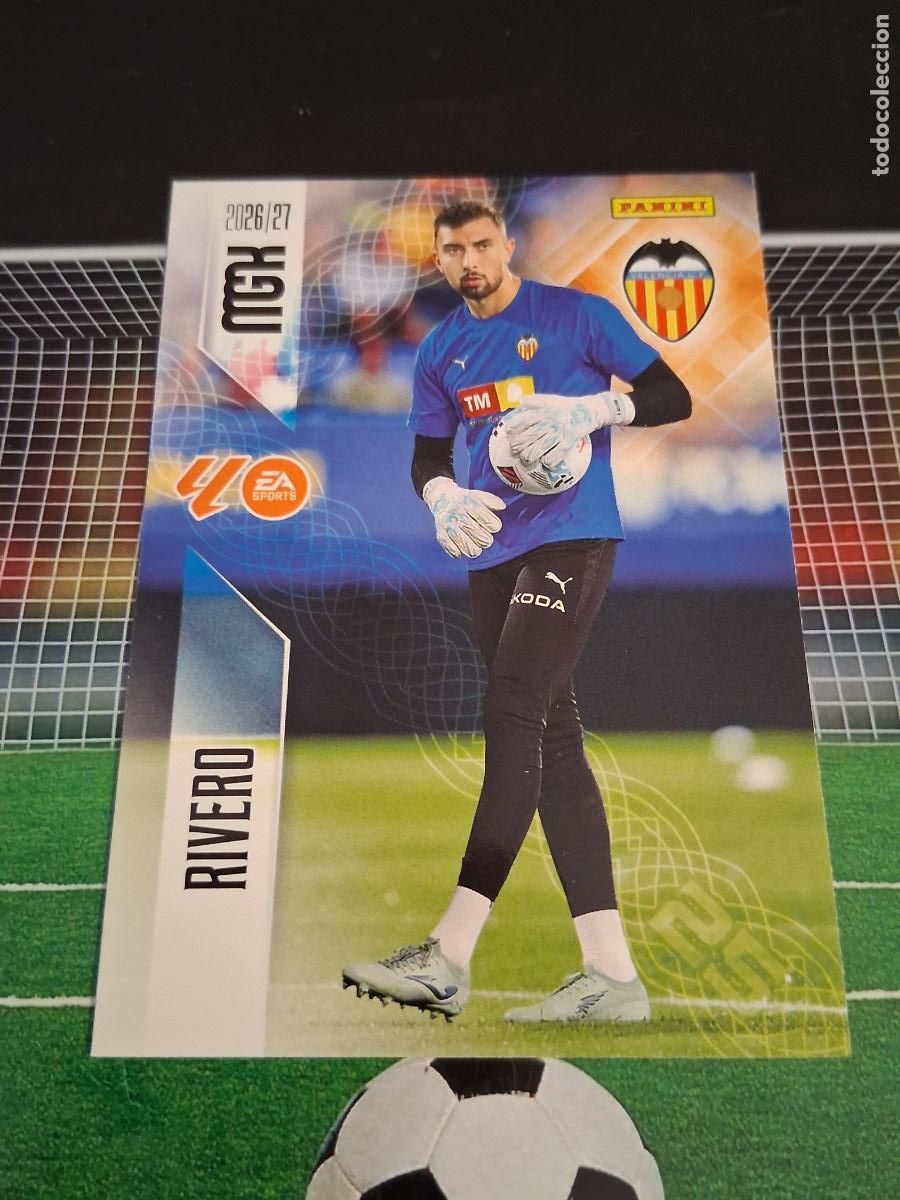 Fu&szlig;ball-Sticker: 345 RIVERO VALENCIA CROMOS MEGACRACKS MGK LIGA FUTBOL PANINI 2026 2027 26 27