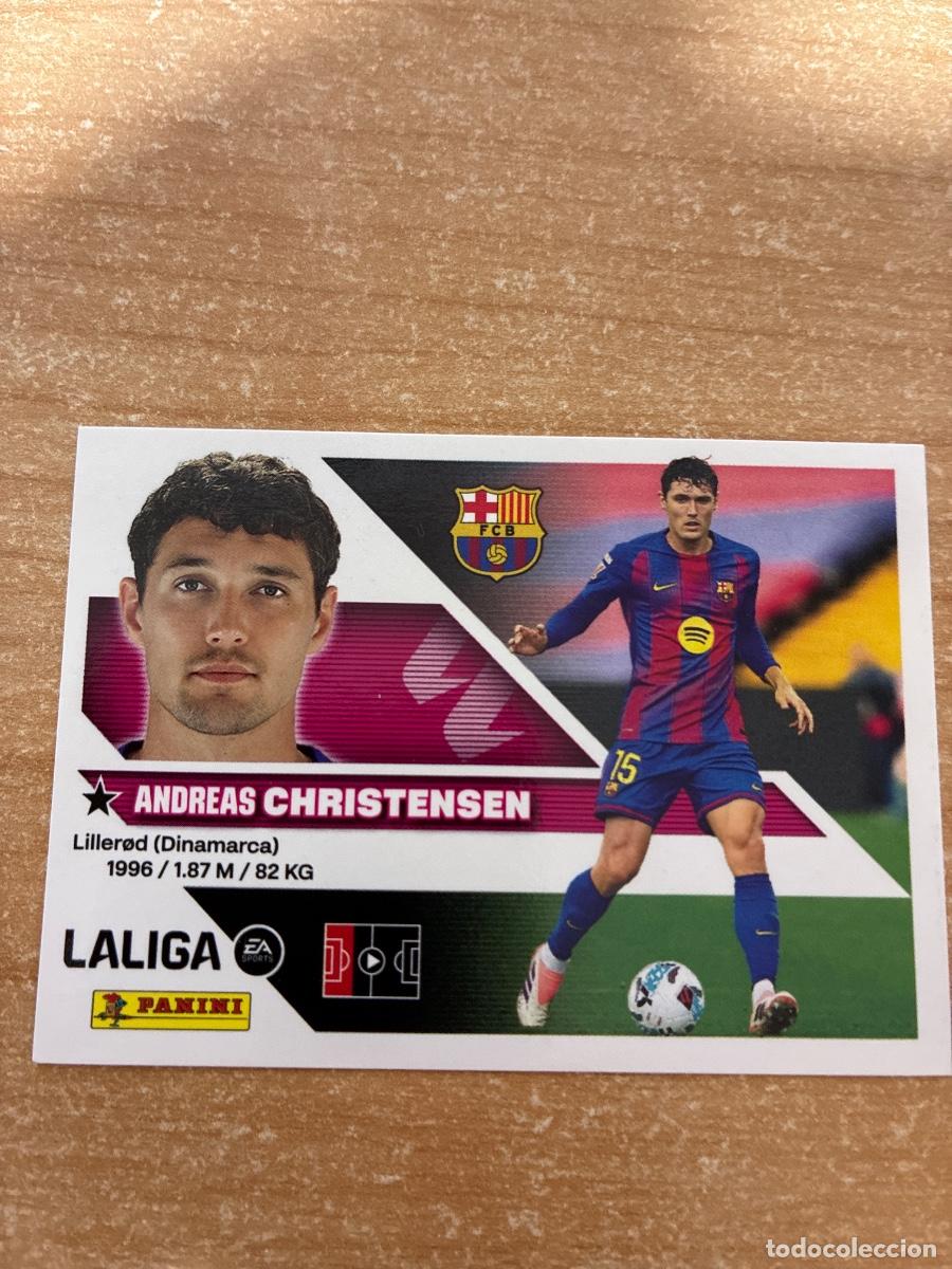 Football Stickers: 6 B CHRISTENSEN BARCELONA LIGA ESTE 2026 2027