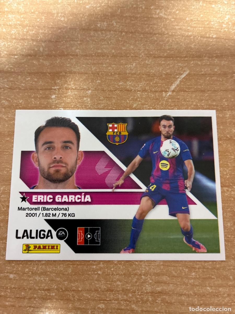 Football Stickers: 11 ERIC GARC&Iacute;A BARCELONA LIGA ESTE 2026 2027
