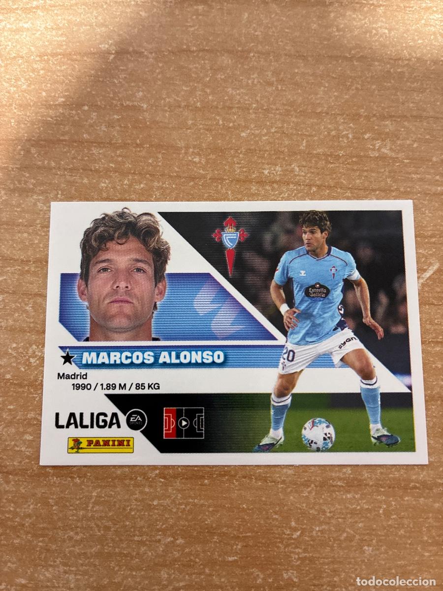 Cromos de f&uacute;tbol: 9 A MARCOS ALONSO CELTA VIGO LIGA ESTE 2026 2027