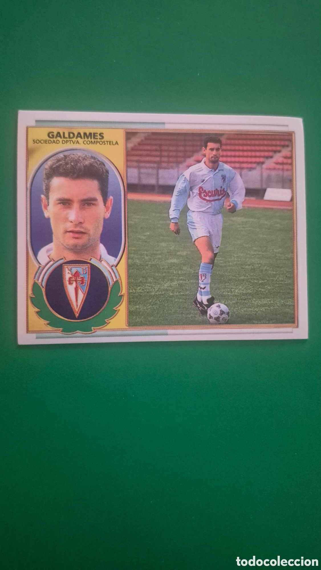 Cromos de f&uacute;tbol: GALDAMES COMPOSTELA ESTE 96 97 CROMO FUTBOL 1996 1997 LIGA - SIN PEGAR - A88 PG24 FICHAJE 4