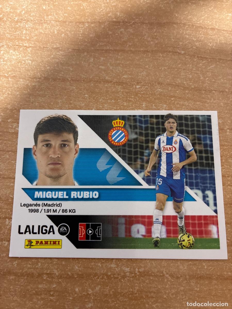Cromos de f&uacute;tbol: 9 MIGUEL RUBIO ESPANYOL LIGA ESTE 2026 2027