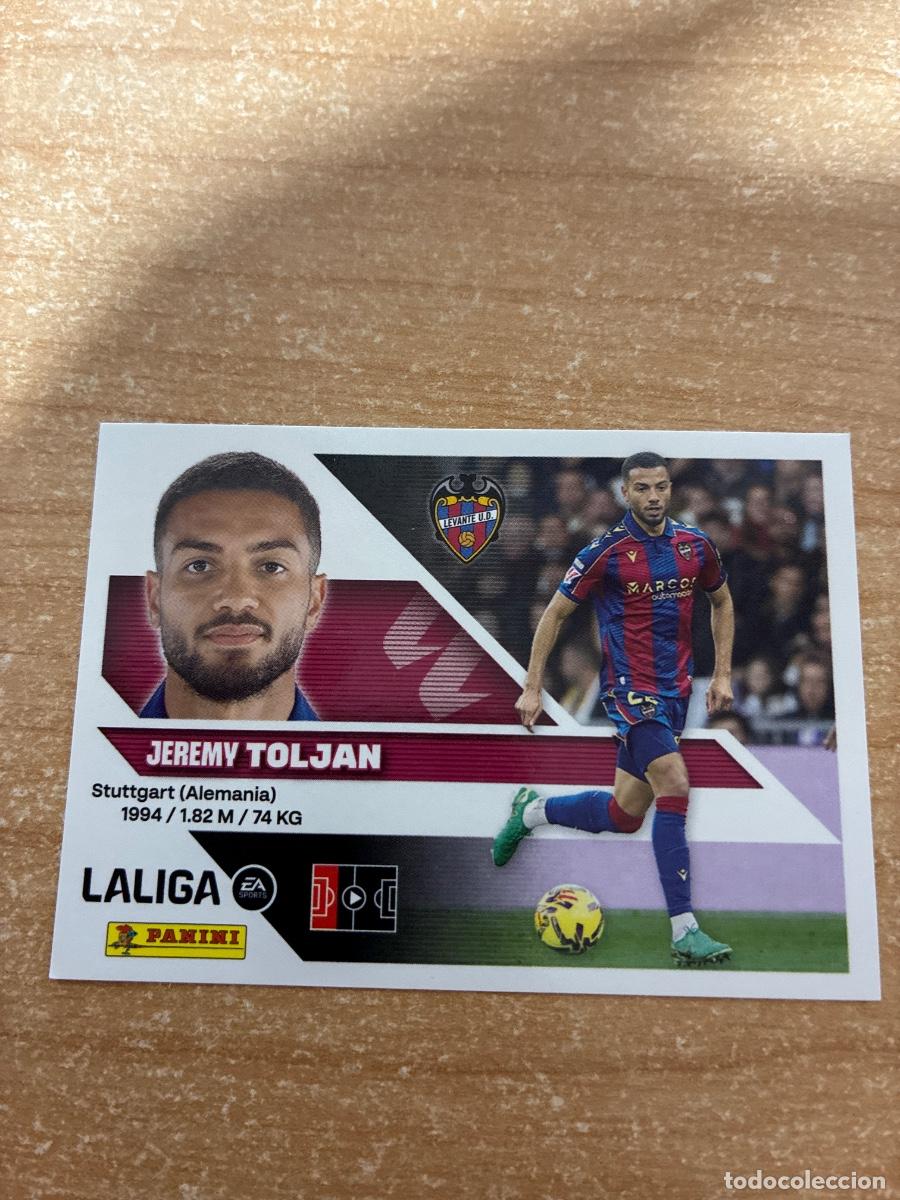 Cromos de f&uacute;tbol: 5 TOLJAN LEVANTE LIGA ESTE 2026 2027