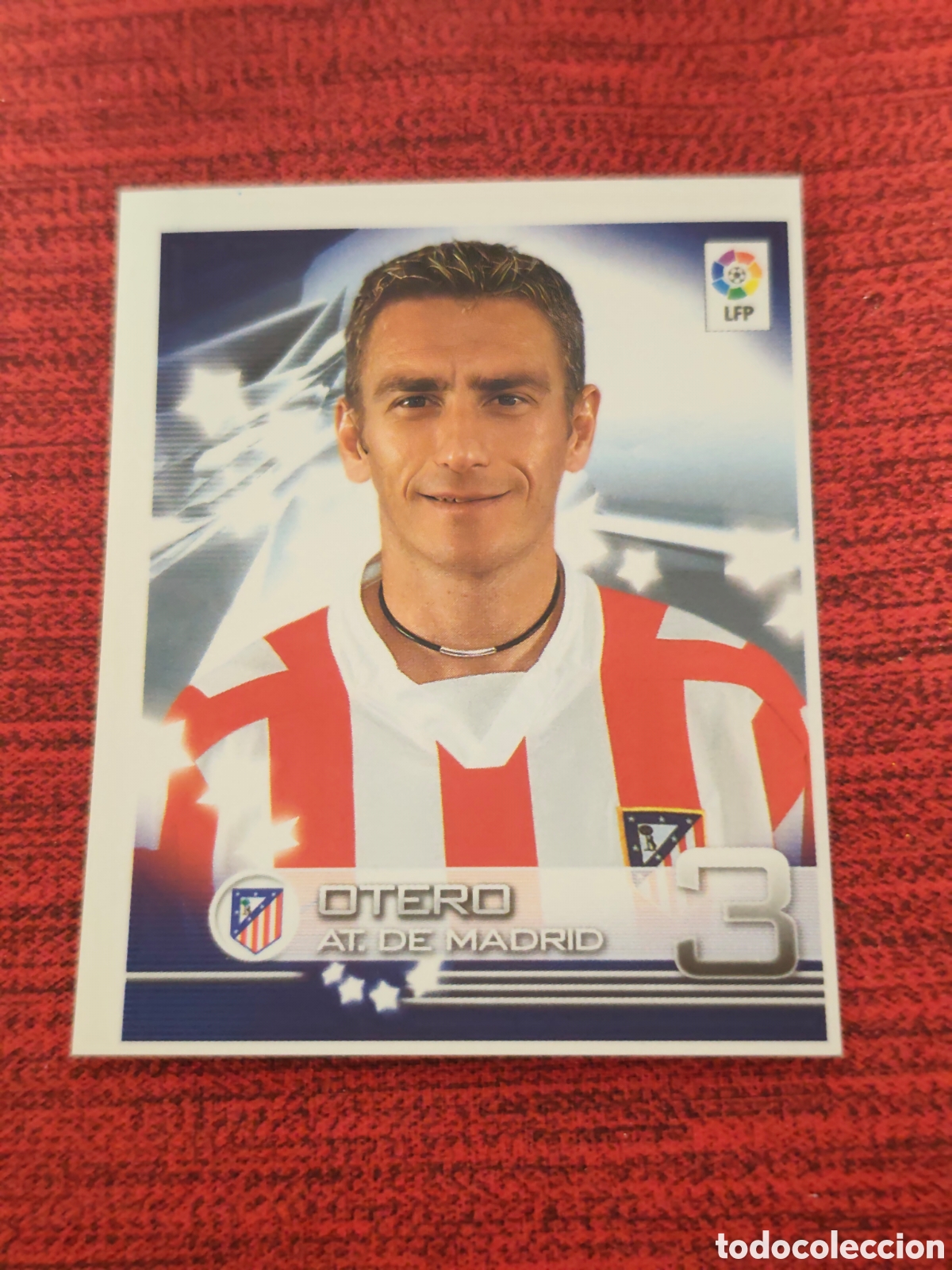 Cromos de f&uacute;tbol: 84 OTERO ATL&Eacute;TICO MADRID SUPERLIGA DE ESTRELLAS 2002 2003