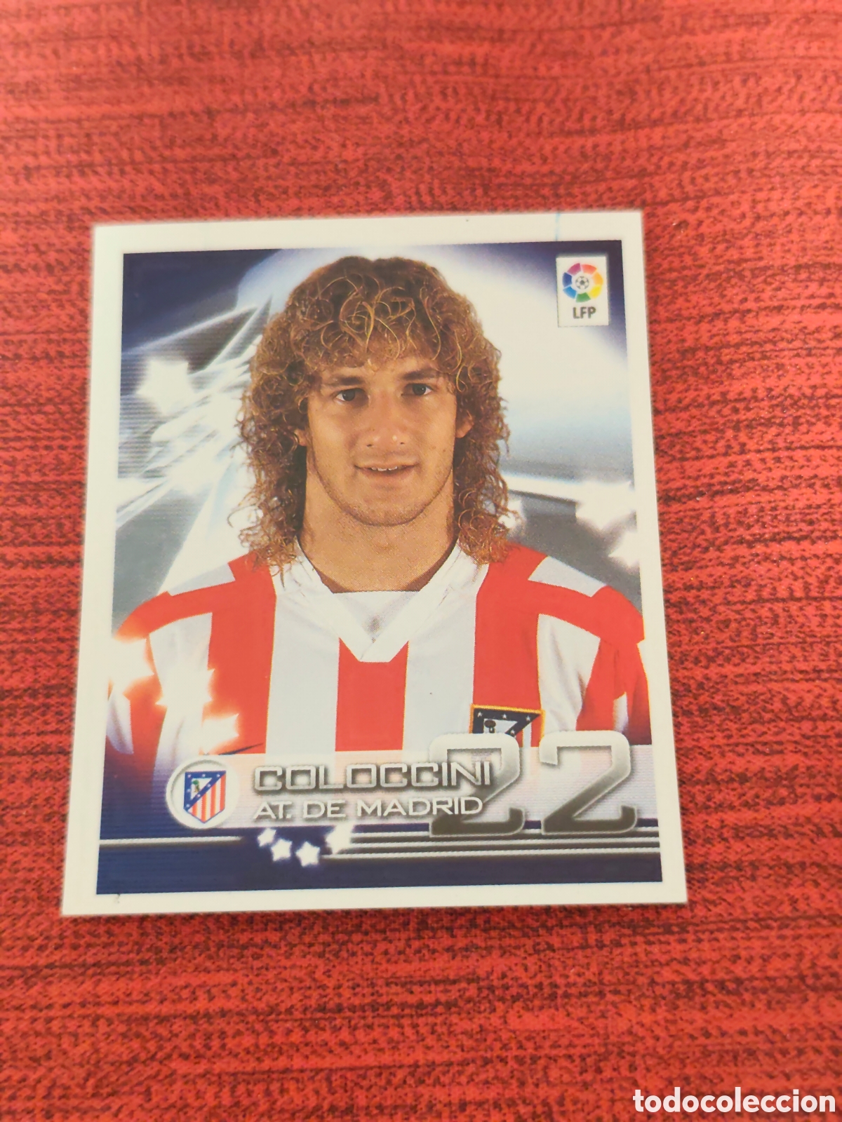 Cromos de f&uacute;tbol: 86 COLOCCINI ATL&Eacute;TICO MADRID SUPERLIGA DE ESTRELLAS 2002 2003