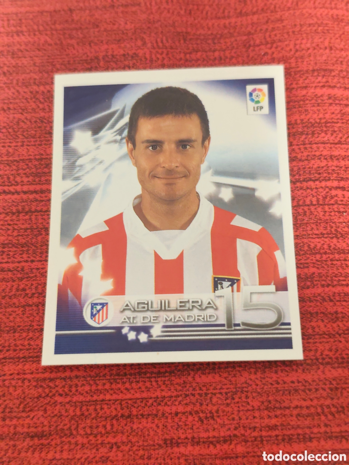 Cromos de f&uacute;tbol: 92 AGUILERA ATL&Eacute;TICO MADRID SUPERLIGA DE ESTRELLAS 2002 2003