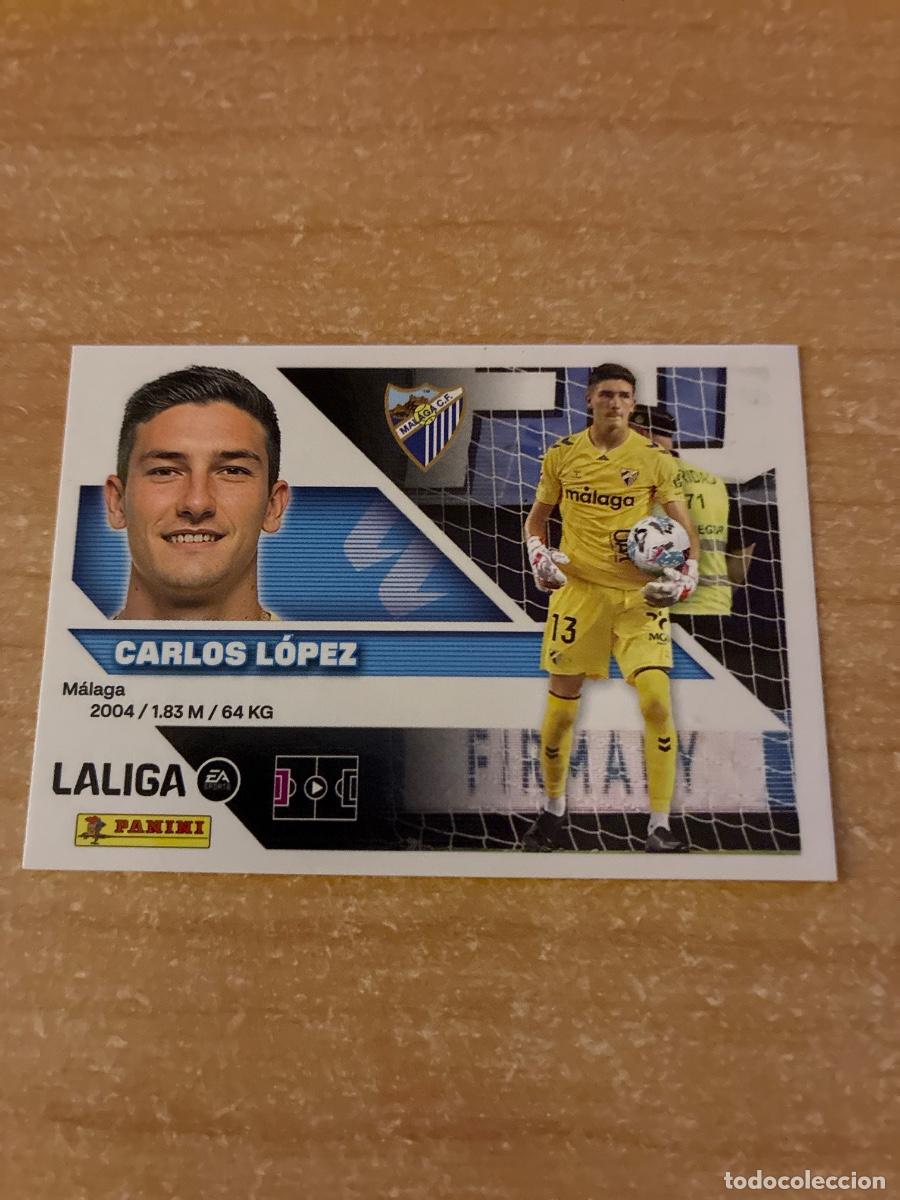 Fu&szlig;ball-Sticker: 4 CARLOS L&Oacute;PEZ M&Aacute;LAGA LIGA ESTE 2026 2027