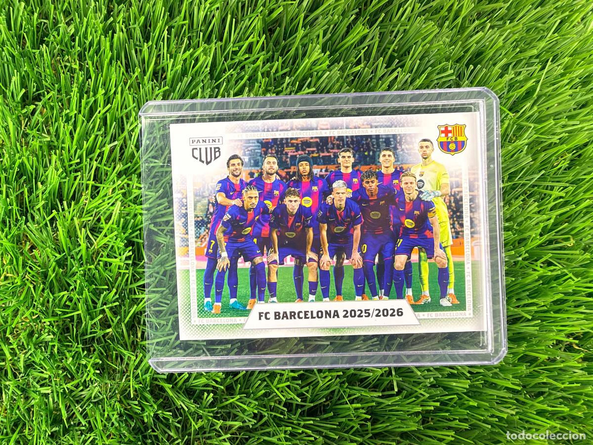 Cromos de f&uacute;tbol: N&ordm; 2 Plantilla FC Barcelona 2025-26 ADN Panini Club FC Barcelona 25 26