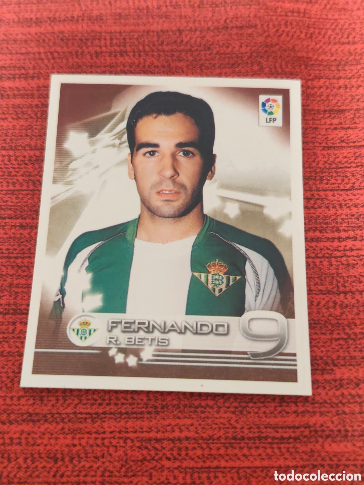 Cromos de f&uacute;tbol: 130 FERNANDO REAL BETIS SUPERLIGA DE ESTRELLAS 2002 2003