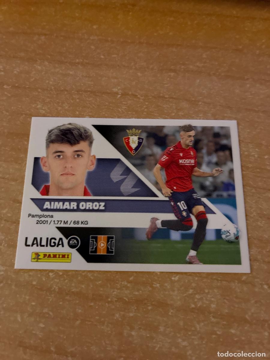 Cromos de f&uacute;tbol: 15 AIMAR OROZ OSASUNA LIGA ESTE 2026 2027