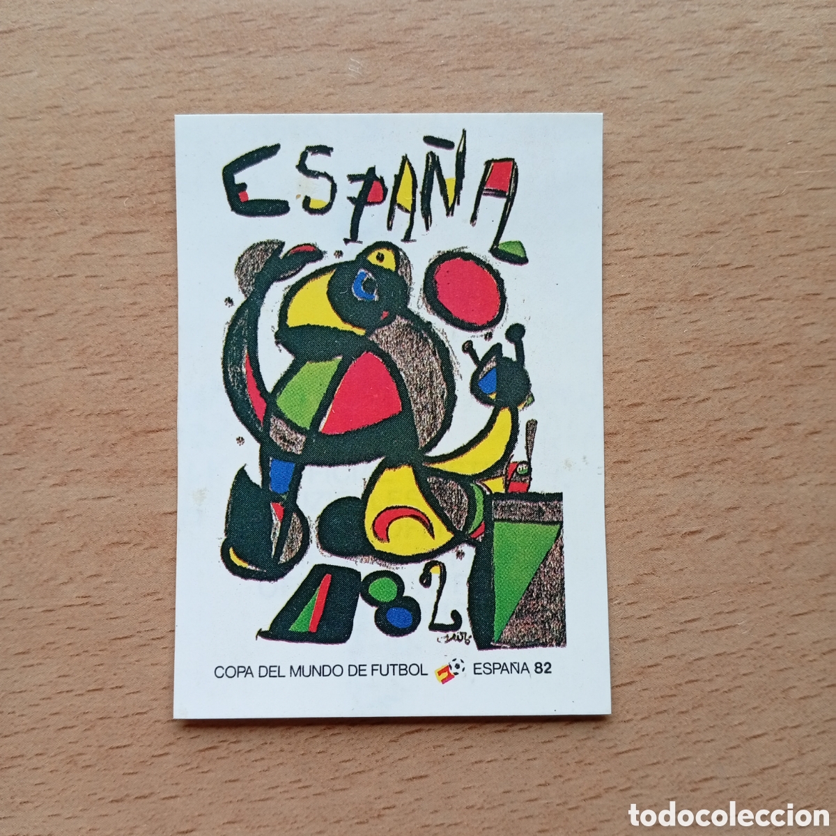 Football Stickers: 1982 ESPA&Ntilde;A 82 - N&ordm; 4 CARTEL OFICIAL - PANINI