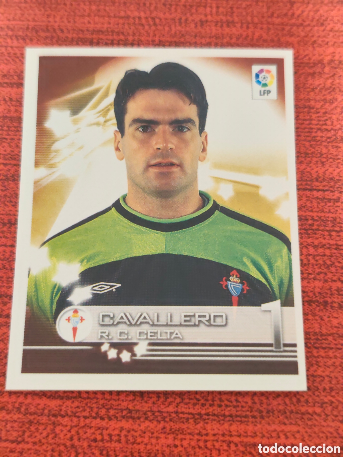Cromos de f&uacute;tbol: 134 CAVALLERO CELTA VIGO SUPERLIGA DE ESTRELLAS 2002 2003