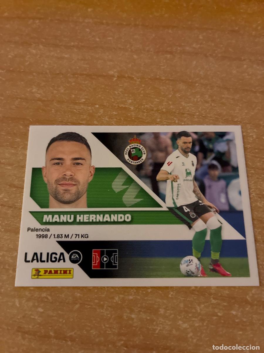 Cromos de f&uacute;tbol: 9 A MANU HERNANDO RACING SANTANDER LIGA ESTE 2026 2027