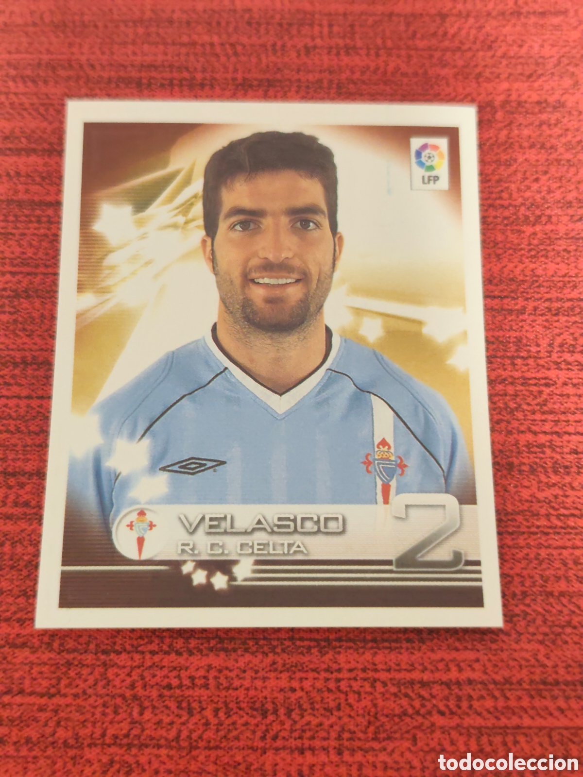 Cromos de f&uacute;tbol: 135 VELASCO CELTA VIGO SUPERLIGA DE ESTRELLAS 2002 2003