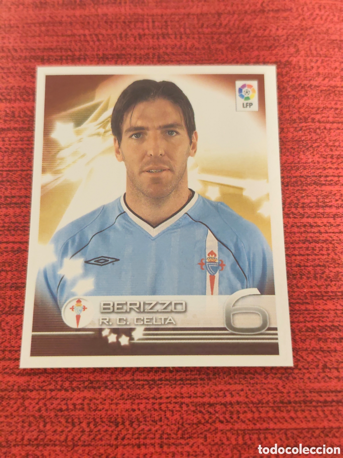 Cromos de f&uacute;tbol: 136 BERIZZO CELTA VIGO SUPERLIGA DE ESTRELLAS 2002 2003