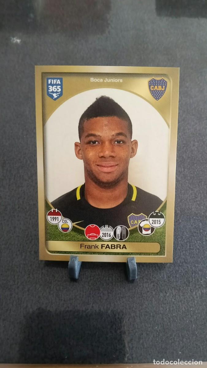 Cromos de f&uacute;tbol: Fabra 531 Boca Juniors 2016 2017 Fifa 365 Sin Pegar