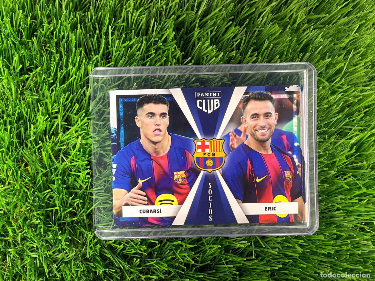 Cromos de f&uacute;tbol: N&ordm; 46 Cubars&iacute; - Eric Garc&iacute;a Socios FC Barcelona Panini Club FC Barcelona 25 26