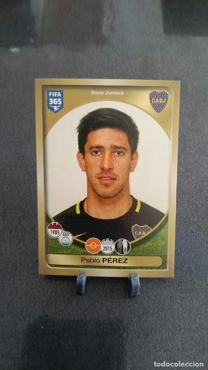 Cromos de f&uacute;tbol: Pablo Perez 540 Boca Juniors 2016 2017 Fifa 365 Sin Pegar