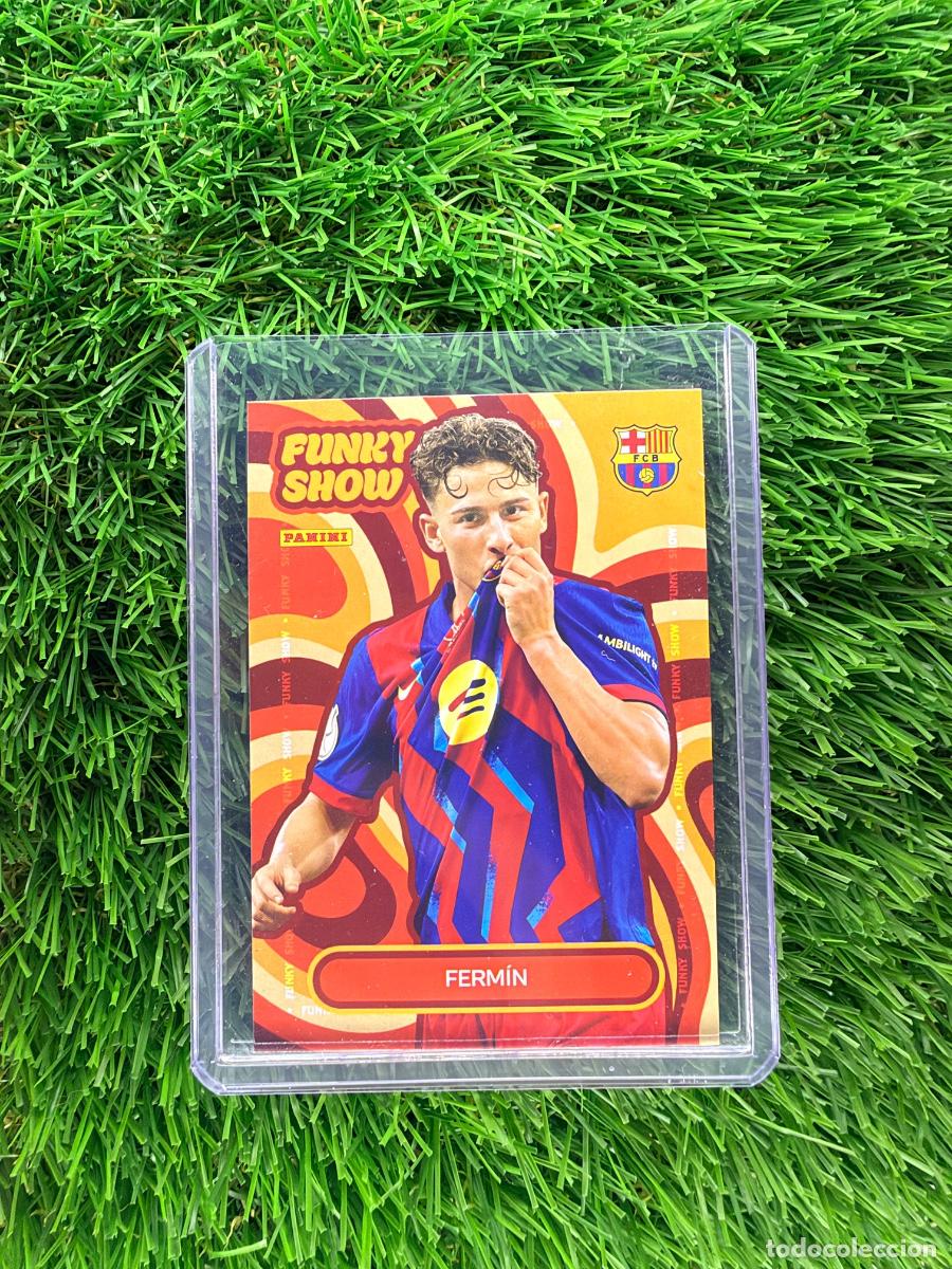Cromos de f&uacute;tbol: N&ordm; 53 Ferm&iacute;n Funky Show FC Barcelona Panini Club FC Barcelona 25 26