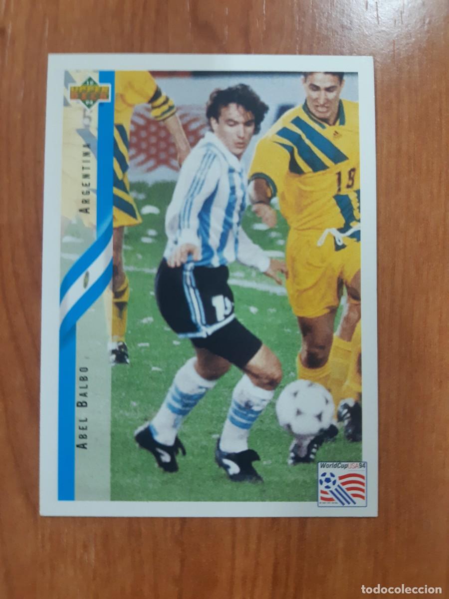 Figurine di Calcio: N&deg;233 ABEL BALBO ARGENTINA WORLD CUP USA 94 UPPER DECK 1994