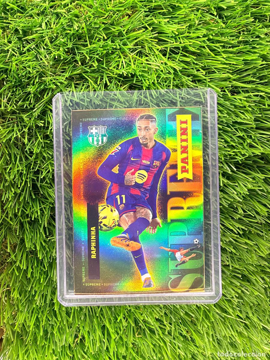Cromos de Futebol: N&ordm; S2 Raphinha Supreme FC Barcelona Panini Club FC Barcelona 25 26