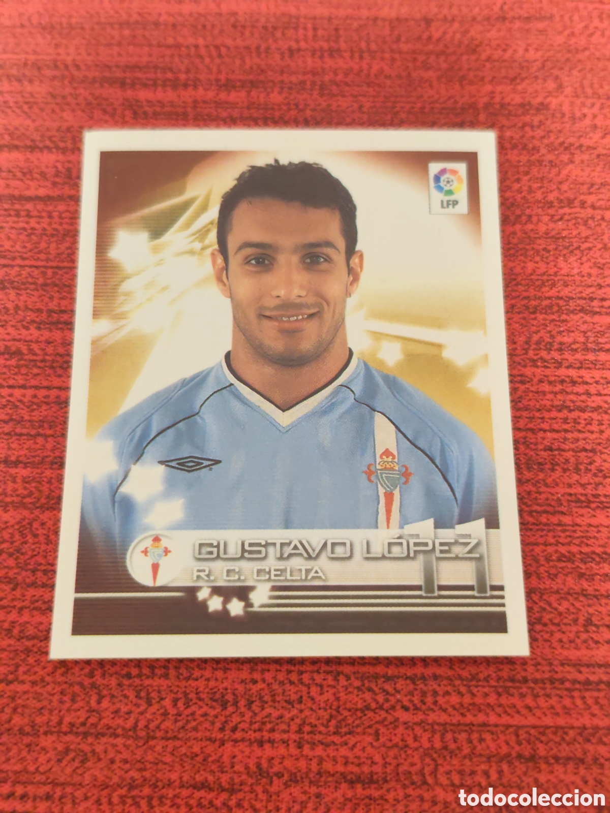 Cromos de f&uacute;tbol: 148 GUSTAVO L&Oacute;PEZ CELTA VIGO SUPERLIGA DE ESTRELLAS 2002 2003