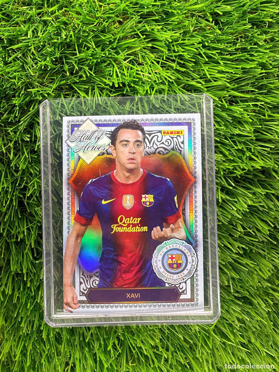 Cromos de Futebol: N&ordm; HH9 Xavi Hall of Heroes FC Barcelona Panini Club FC Barcelona 25 26