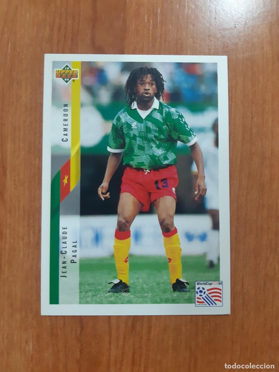 Cromos de Futebol: N&deg;226 JEAN-CLAUDE PAGAL CAMEROON CAMER&Uacute;N WORLD CUP USA 94 UPPER DECK 1994