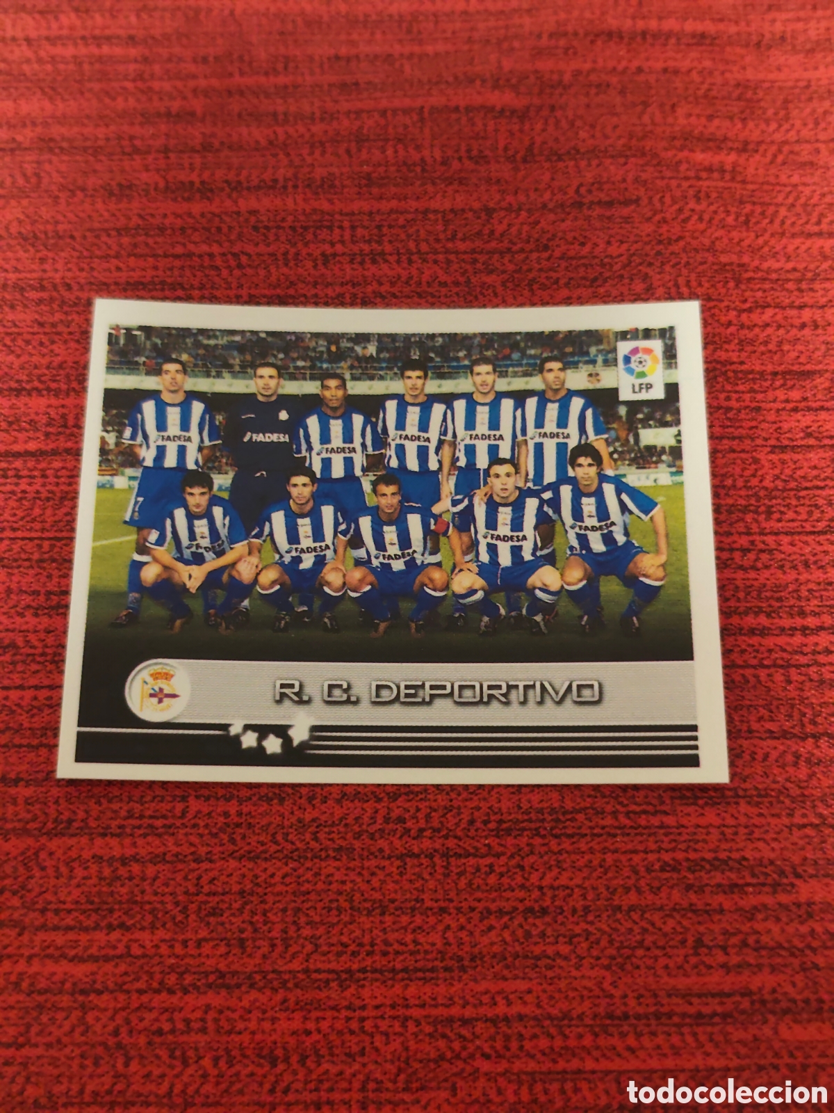 Cromos de Futebol: 150 ALINEACI&Oacute;N DEPORTIVO SUPERLIGA DE ESTRELLAS 2002 2003